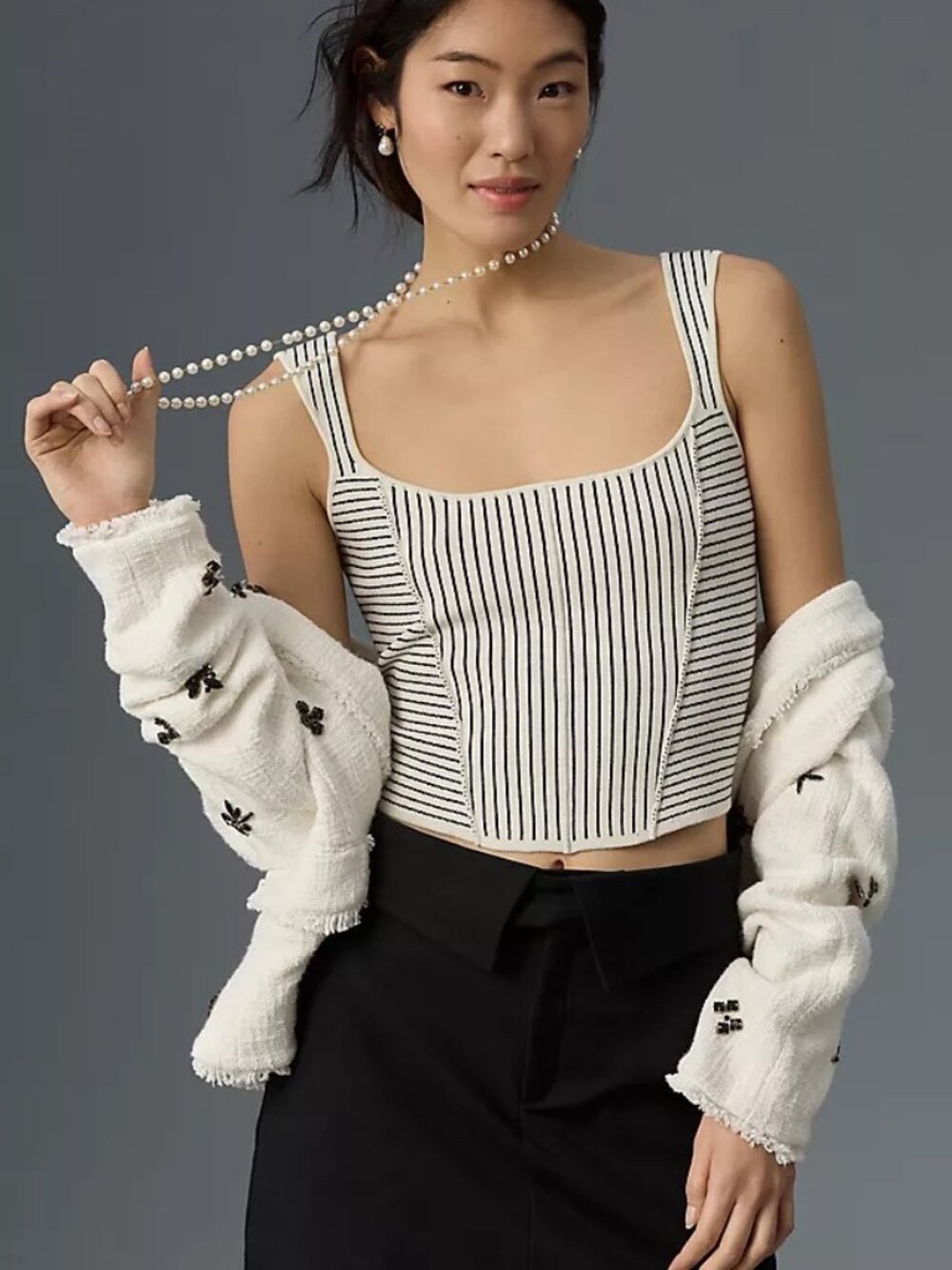 By Anthropologie Modern Sweater Corset Tank
